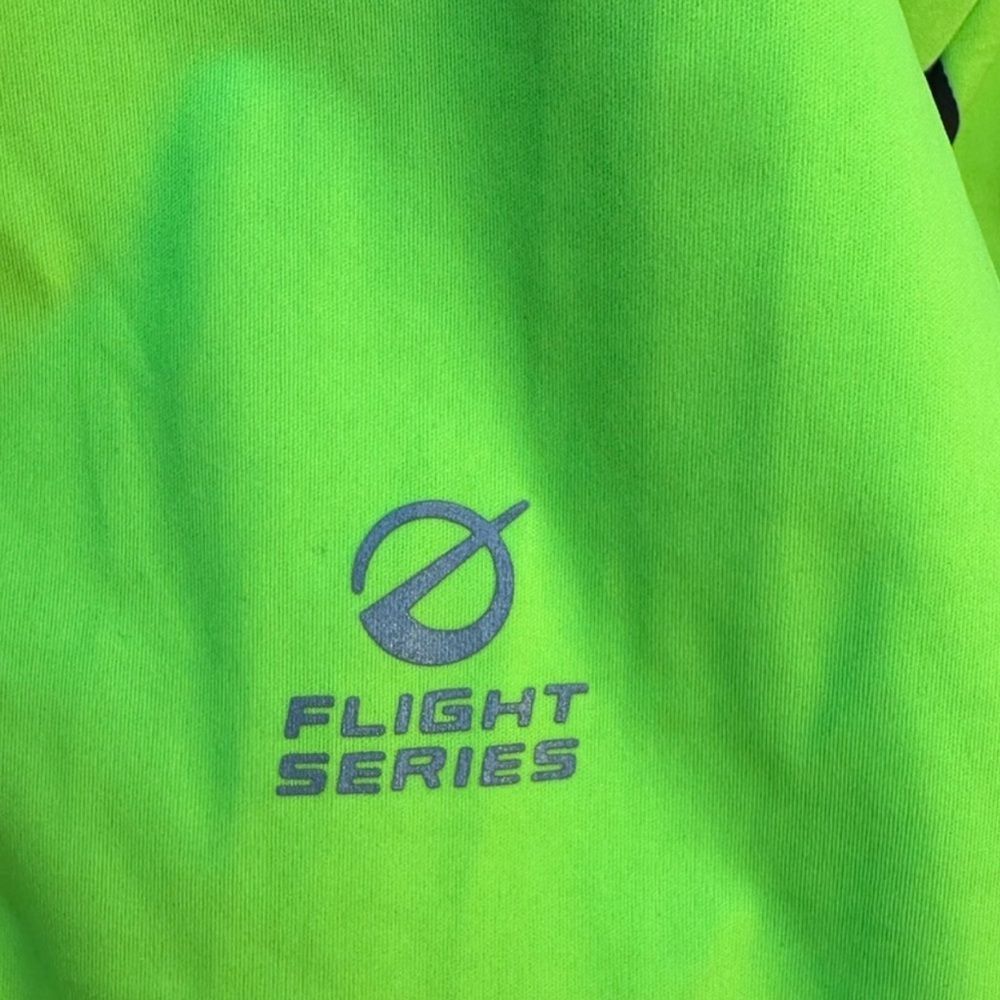 The North Face Women's High-Vis Lime Green and Black Windbreaker Jacket - Picture 8 of 14